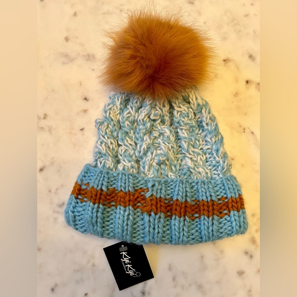 Kyi Kyi Pom Beanie NWT